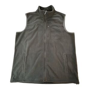 L.L. BEAN Black Polartec Vest Size Large Tall